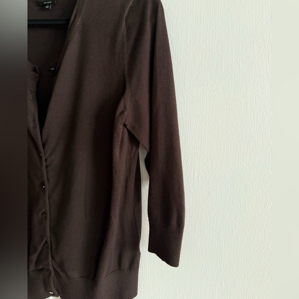 Talbots Brown Cardigan - Picture 3 of 4